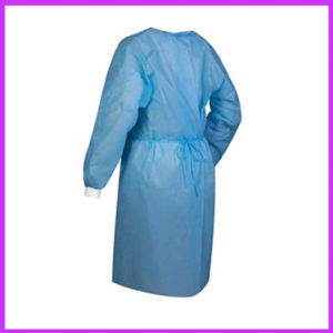 AAMI PB70 Level 2 Blue Isolation Gown (3)